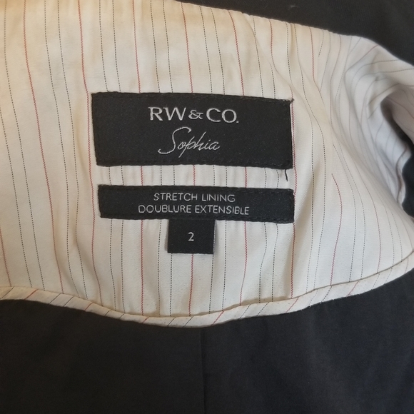 RW&Co. Black Blazer - Picture 6 of 6